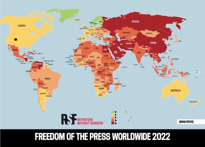 Reporteros Sin Fronteras describe una nueva era de la polarización en la prensa